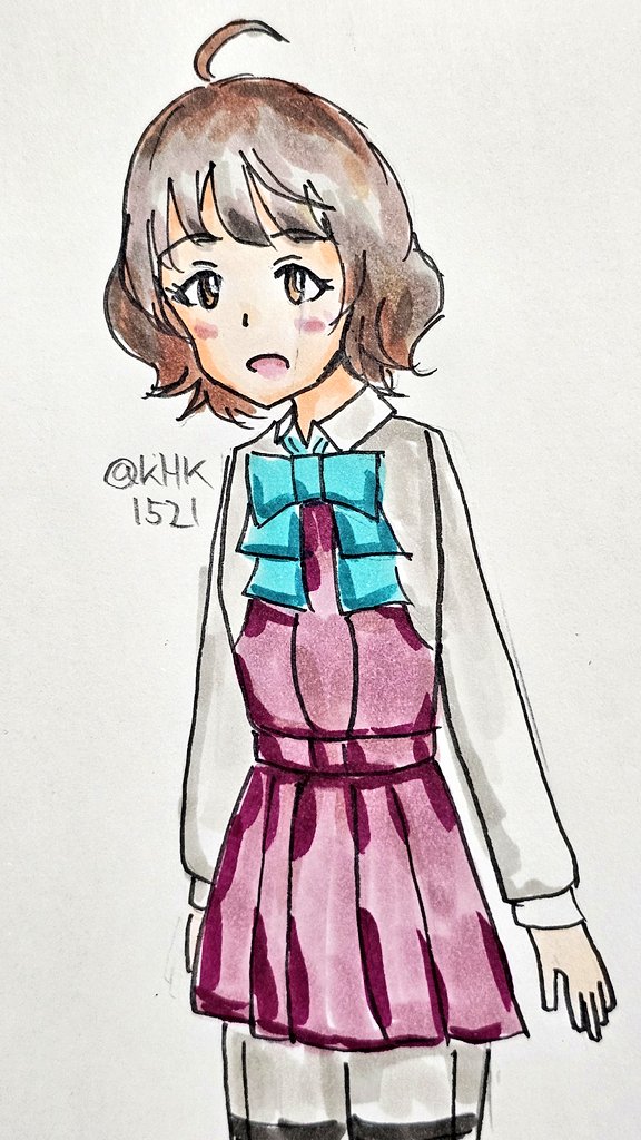 岸波(艦これ) 「岸波ちゃん#岸波進水日 」|KHK1521のイラスト