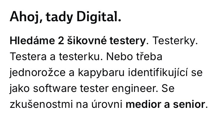 maestrosill's tweet image. Tam chci! 😂 Boží inzerát od @DigitalSolCz!