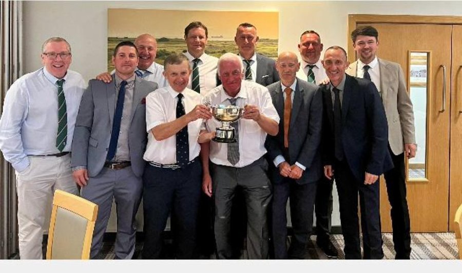 FormbyGolfClub's tweet image. Last week the Allan Cup was won by Formby Artisans during a fantastic day&apos;s golf, beating @HeskethGolfClub @royalbirkdale, @SandAGolfClub and @WestLancsGC Artisans. #1884