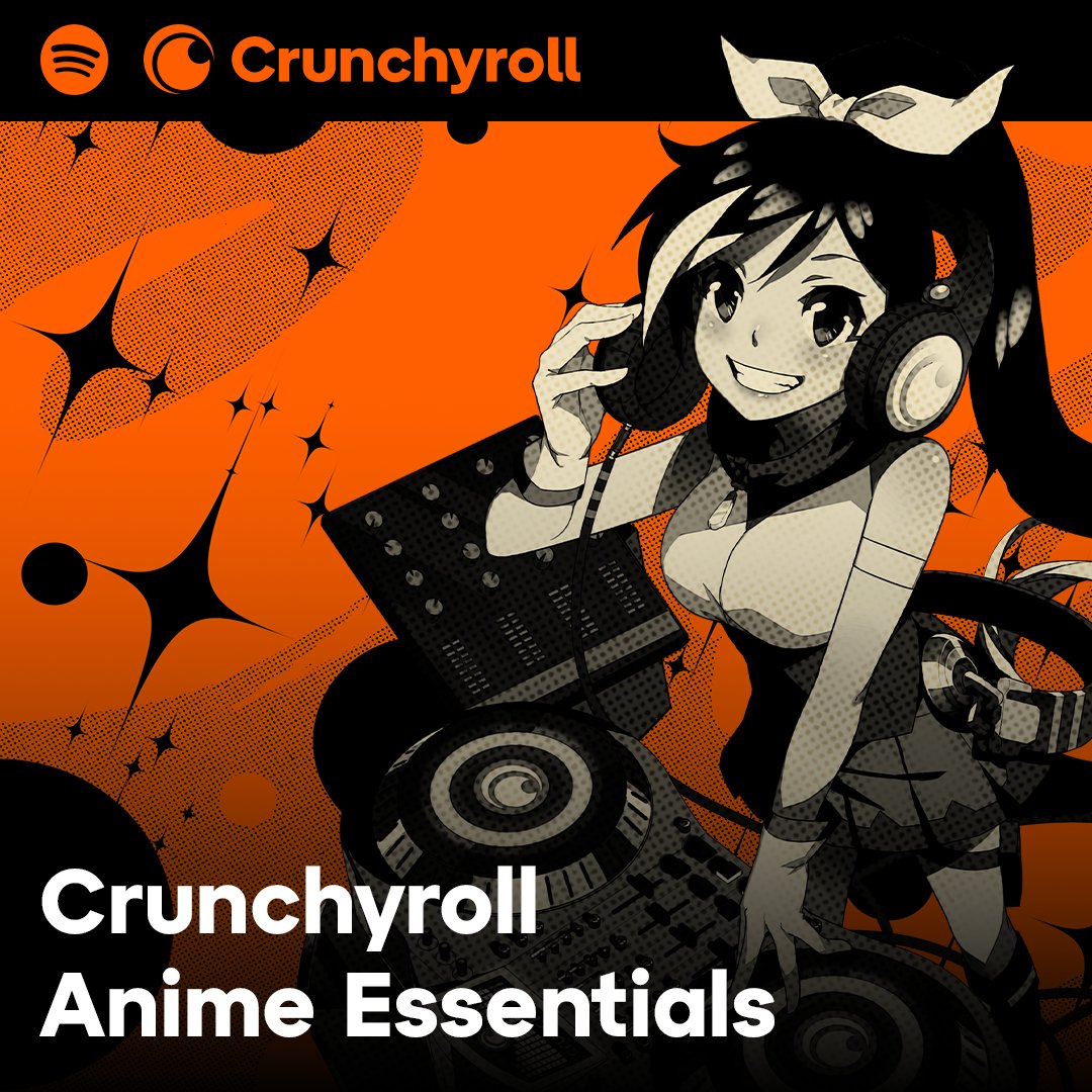 Listen to your favorite anime songs all day long with the Crunchyroll section, including five all-new playlists, now available in <a href="/Spotify/">Spotify</a>'s Anime Hub!

🎶 got.cr/SpotifyShelf