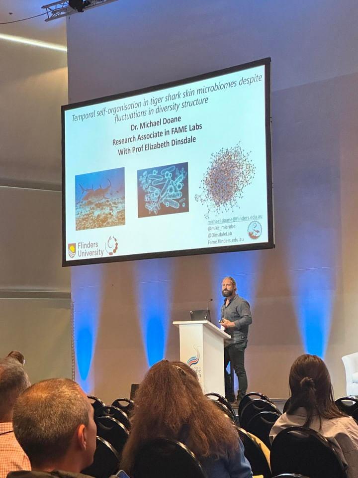 Dr. Michael Doane (@mike_microbe) on Twitter photo It's great to be attending #ISME 19 in Cape Town, South Africa! I presented my work alongside some really excellent researchers in the Animal Microbiome session. Thank you #ISME19 for giving me the opportunity to present.
#tigersharls #microbiome
<a href="/DinsdaleLab/">DinsdaleLab</a> It's great to be attending #ISME 19 in Cape Town, South Africa! I presented my work alongside some really excellent researchers in the Animal Microbiome session. Thank you #ISME19 for giving me the opportunity to present.
#tigersharls #microbiome
<a href="/DinsdaleLab/">DinsdaleLab</a>