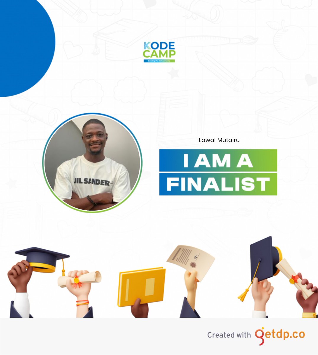 Amdrealmtlaw's tweet photo. Just finished my frontend dev bootcamp at @kode_camp! Learned so much and built some amazing projects. Highly recommend for anyone looking to start a career in tech #KodeCampFinalist #KodeCampBootCamp #TechJourney #BuildingTheSkillEconomy https://t.co/IECbxc5it0