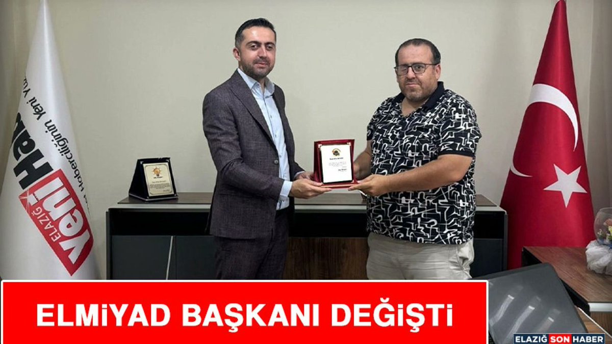 elazigsonhaber's tweet photo. ELMİYAD Başkanı Fırat Öztürk Oldu

https://t.co/BbEIvq9VZU https://t.co/PxJfBoJad8
