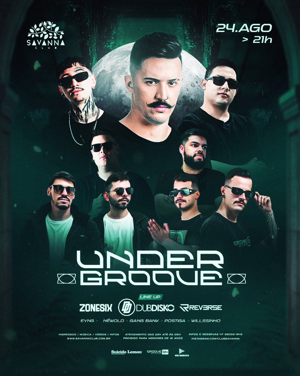Grooveonrec's tweet photo. Sábado tem UnderGroove Groove no @clubsavanna 🔥 https://t.co/966AIf7khD