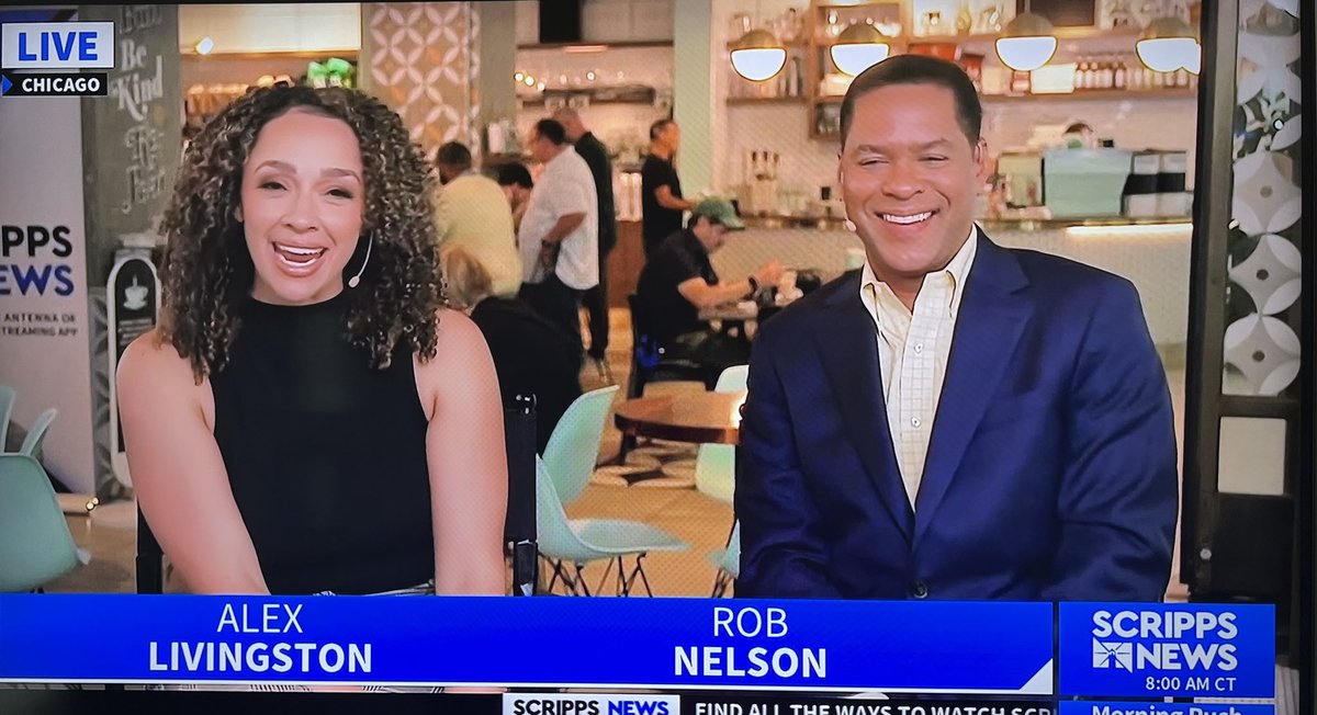 cbkmediamgt's tweet photo. In 2014, client @ItsAlexOnTV started her broadcast news career in Oak Hill, WV. Ten years later, Alex is in Chicago this week co-hosting live morning coverage of the Democratic National Convention for @scrippsnews 👏👏👏
#ScrippsNews
#NationalNetwork
#NationalHostAnchor
#TeamCBK https://t.co/VBmmhyFLCm