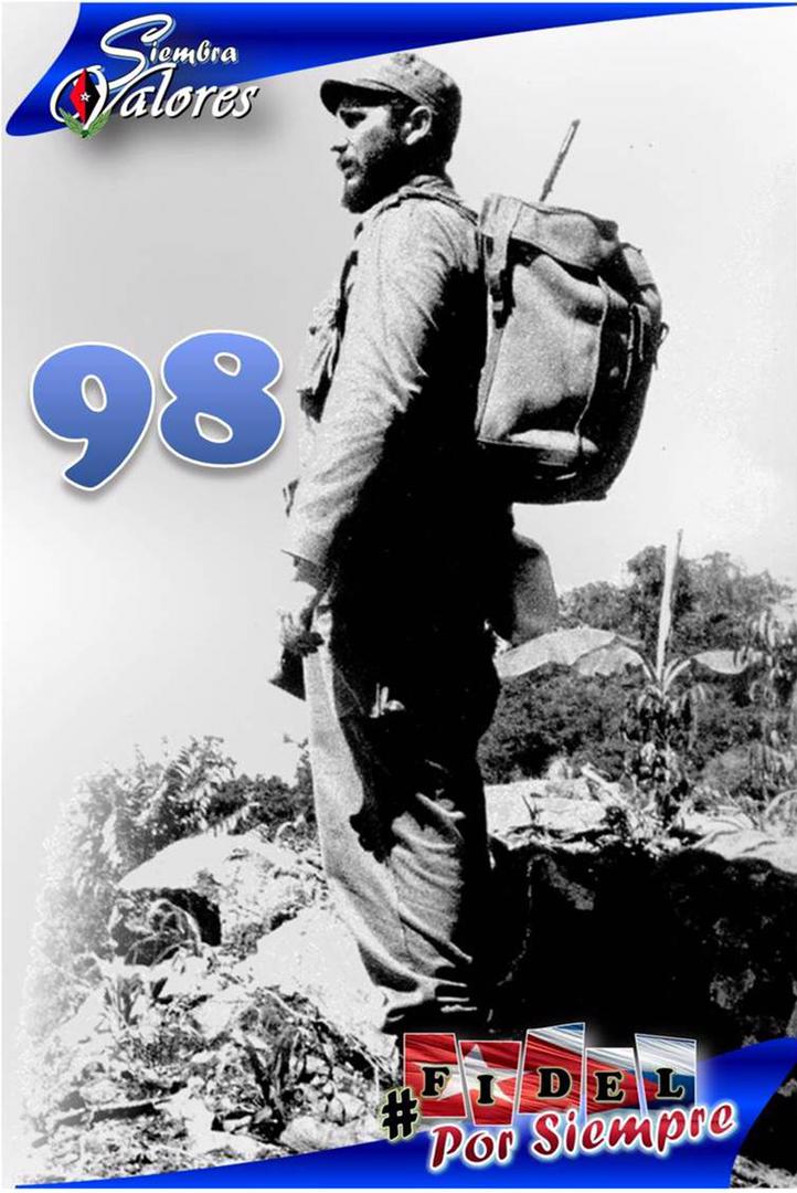 "Las ideas por las que he luchado toda la vida,no podrán morir y vivirán durante mucho tiempo" #Fidel #ArtemisaJuntosSomosMás