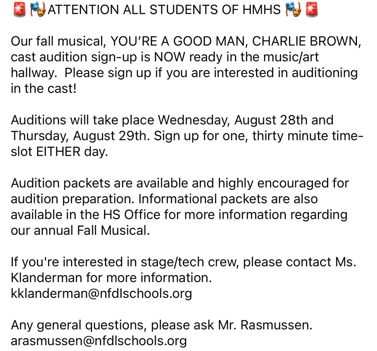 NFDL SCHOOLS tweet media