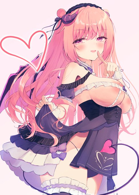 夏コミ新刊絵その2。おっぱいフリルすき 