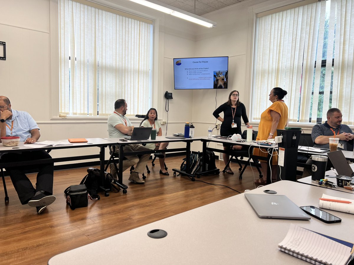 LJaime13's tweet photo. First day of our Admin Summit #upthebar #multilanguagelearner @PublicDover https://t.co/OaHMEpmS6v