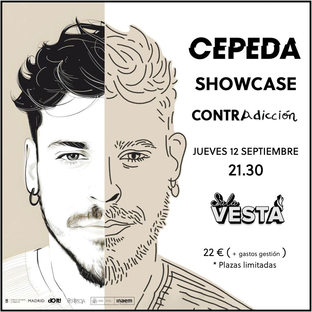 cepedaoficial's tweet photo. Doble sorpresa! Aquí tenéis la portada del disco… y el 12 de Septiembre haremos un showcase en la Sala Vesta de Madrid, donde escucharemos el disco, cantaremos algunas en acústico y tendremos merchan y discos. Nos vemos allí ❤️ El link de las entradas en la bio. https://t.co/ovtjuCnnL6