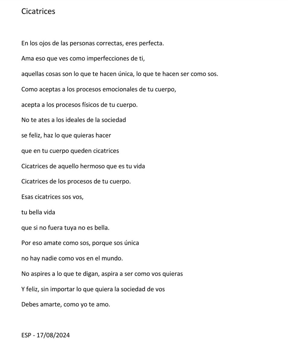 Para una amiga.