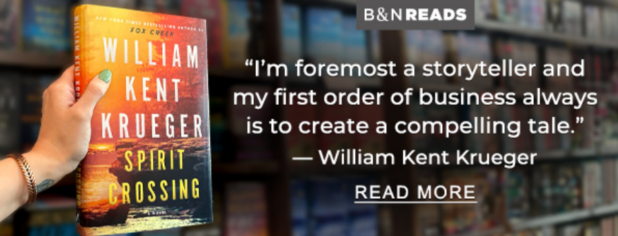 Atria Mystery Bus (@atriamysterybus) on Twitter photo SPIRIT CROSSING author <a href="/WmKentKrueger/">William Kent Krueger</a> pens a special blog post for <a href="/BNBuzz/">Barnes & Noble</a> ahead of his landmark 20th installment of his Cork O'Connor mystery series.
🔗barnesandnoble.com/blog/william-k… SPIRIT CROSSING author <a href="/WmKentKrueger/">William Kent Krueger</a> pens a special blog post for <a href="/BNBuzz/">Barnes & Noble</a> ahead of his landmark 20th installment of his Cork O'Connor mystery series.
🔗barnesandnoble.com/blog/william-k…