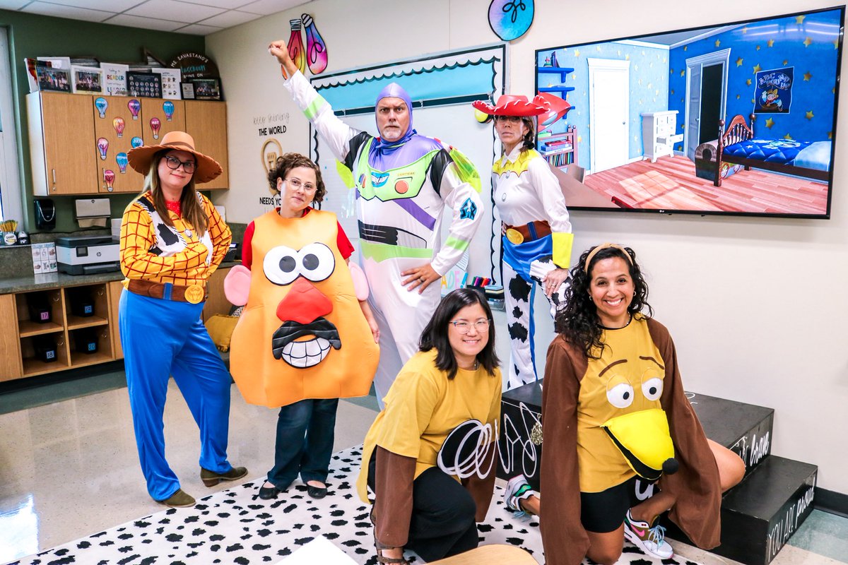 This week please ask your students what the school rules are! Tell them Andy's toys say Be Respectful, Responsible, Safe and the new rule be Kind. They spent Thursday and Friday learning about following the rules with Buzz and the gang.