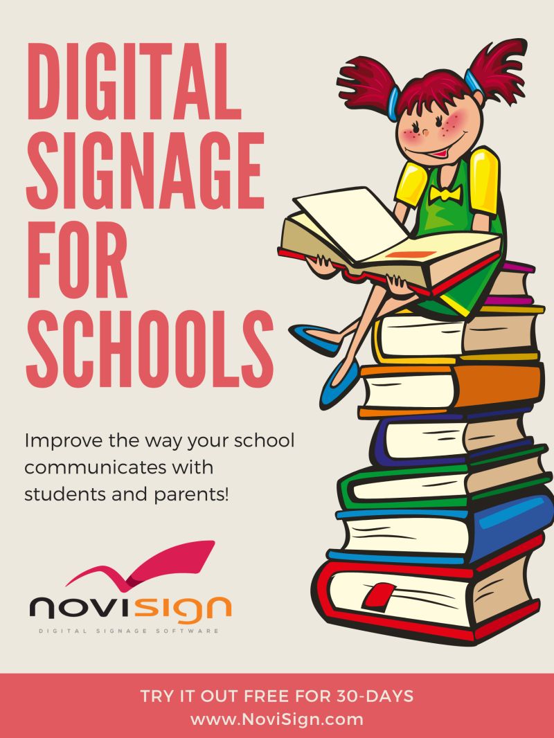 From screens in your school lobby to cafeteria digital menu boards, discover how your school can implement digital signage to streamline how you communicate: novisign.com/blog/solutions…

#k12
#schools