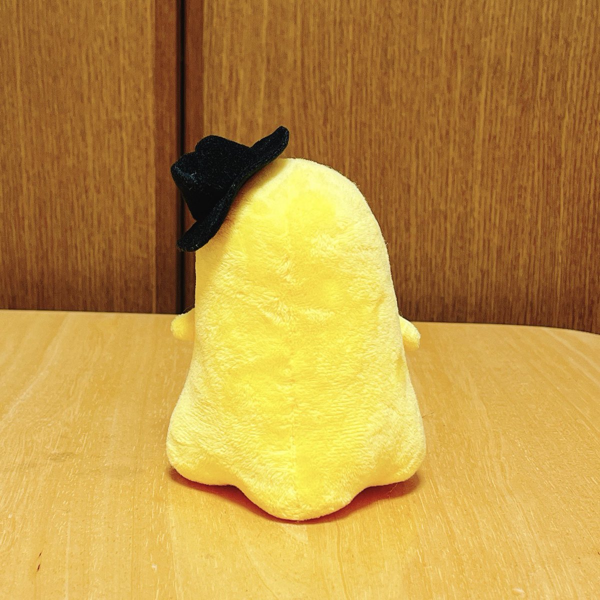 ピザハットのマスコットキャラクターのチーズくんのぬいぐるみを作り