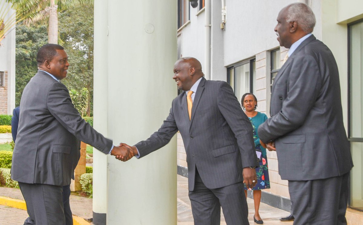 Hon. Justin Muturi, EGH tweet media