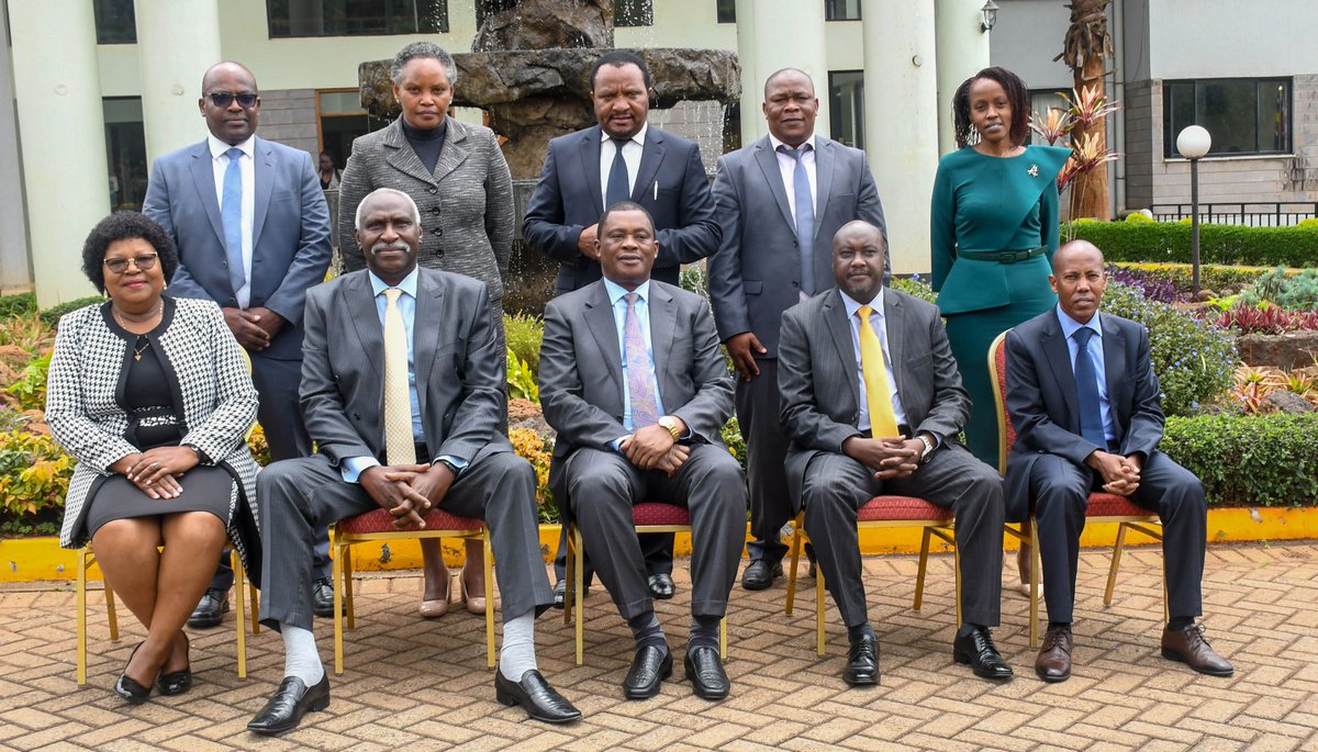 Hon. Justin Muturi, EGH tweet media