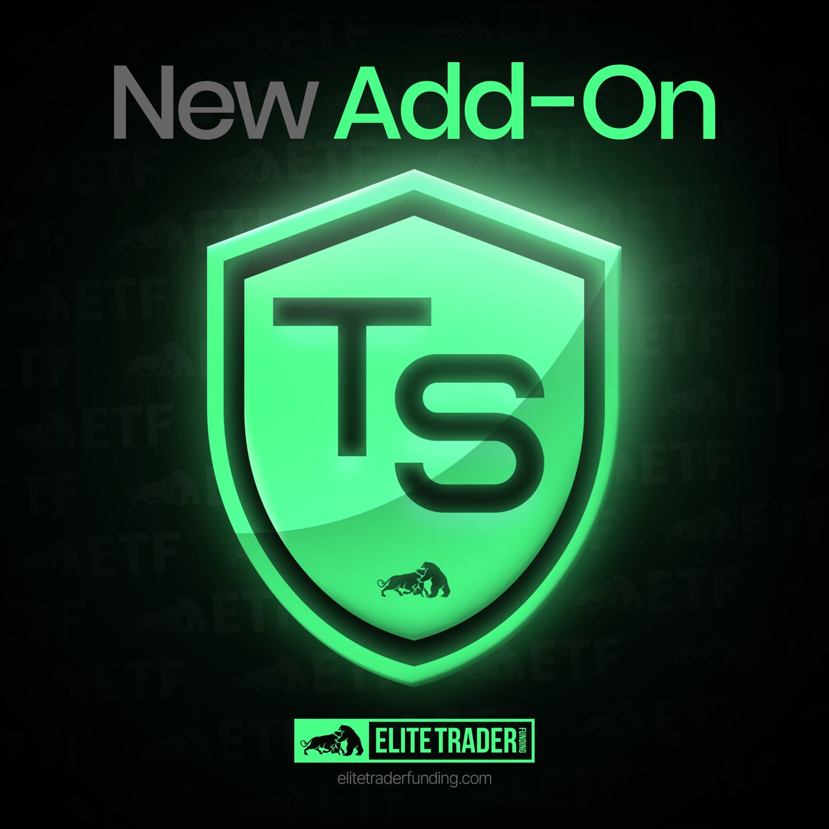 EliteTraderFund's tweet photo. TradeShield add-on feature has arrived 🎉

✅ Soft Breach DLL 

✅ End of Day Evals or Sim-Funded accounts

✅ Available at checkout now

https://t.co/5DmBqmuhnC

#TradeShield #EliteTraderFunding https://t.co/wWYLzELHHS