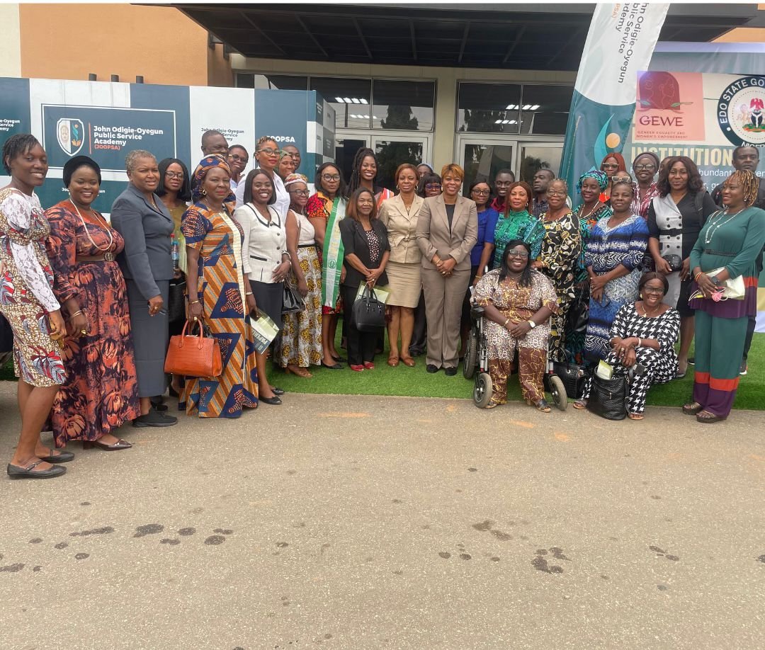 eco_edostate's tweet photo. Edo State Government Convenes Stakeholders to  Drive Gender Equality for Inclusively

Read more by clicking on this link...https://t.co/oVOrYeb6fO https://t.co/0BlrTD27pL