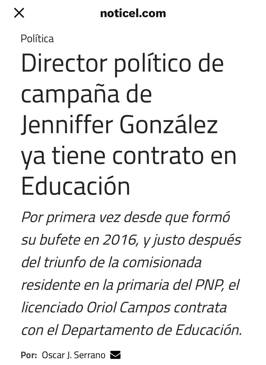anibalacevedo's tweet photo. Ya sabemos cómo será el Departamento de Educación si Jenniffer se convierte en gobernadora. Y ya sabemos porqué la candidata Jenniffer no le da cara al país y a la prensa. Los niños no son, ni serán primeros. El análisis está tarde en Sobre la mesa por @radioislatv https://t.co/15qGn5h3Em