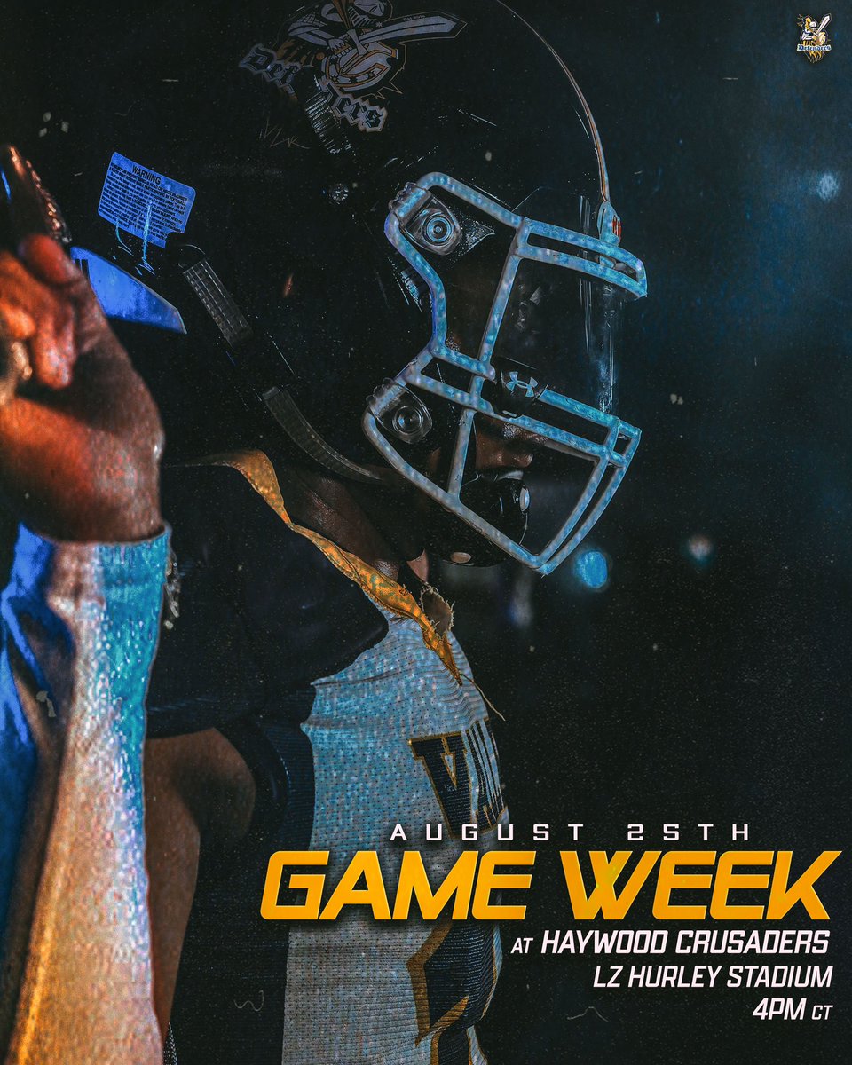 IT’S GAME WEEK 

The 2024 Football season is finally here! 

🗓️ Sunday, August 25
🆚 Haywood Crusaders
⏰ 4PM CT
🏟️ LZ Hurley Stadium

#WeGetTo | #ThisIsWhyWePrep