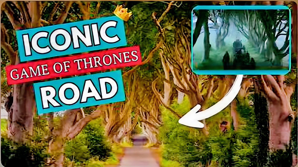 Arenavjin's tweet photo. @vidIQ The Dark Hedges: The Mysterious Road That Inspired Game of Thrones - Natural Wonders https://t.co/ROYFI4qats