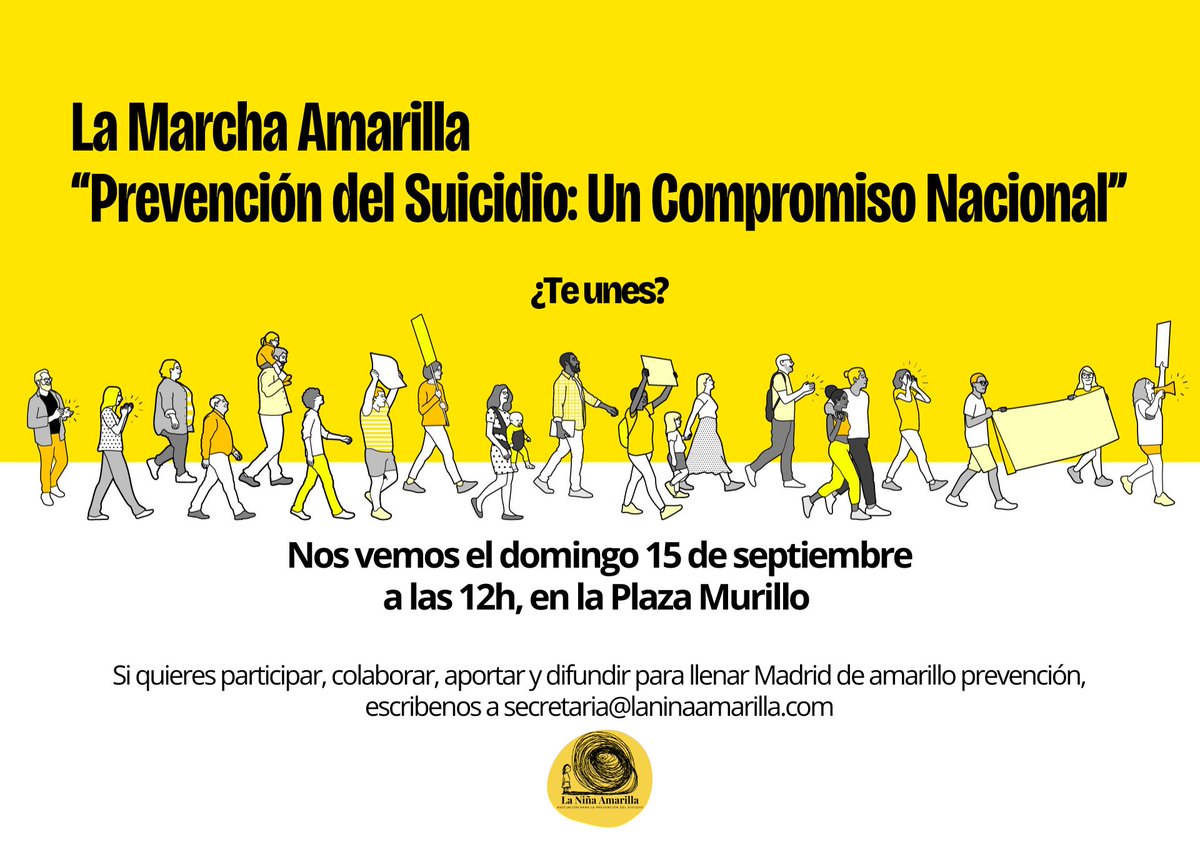 #Suicidio ¿Qué estadístic@ vacilaría en ver en los progresos de la mortalidad general, en el seno d una sociedad determinada, un síntoma seguro del desfallecimiento d la salud pública: Emile DurKheim
<a href="/rcofinof/">Artemio Rulán</a> <a href="/mlalanda/">Mónica Lalanda</a> <a href="/joancmarch/">joan carles march</a> <a href="/CarlosSotolibre/">Jose Carlos Soto</a> <a href="/UPII_Ciceron/">Miguel Guerrero Díaz</a> 🎗️
#Ven🚶‍♀️🧑‍🦼🏃‍♀️🚶‍♂️🐕