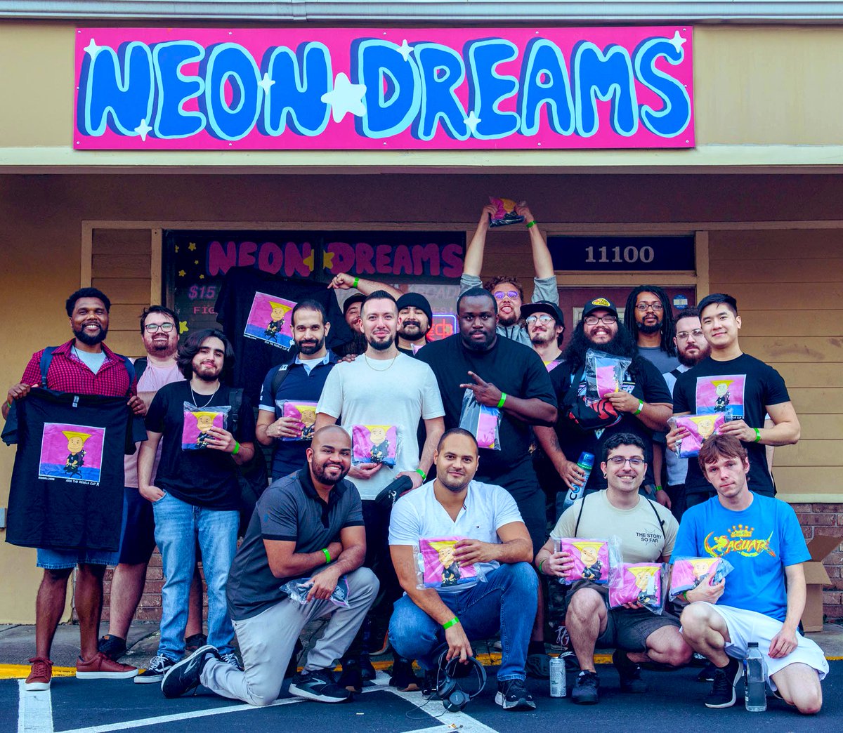 nate_fearless's tweet image. This is what family is in the FGC!