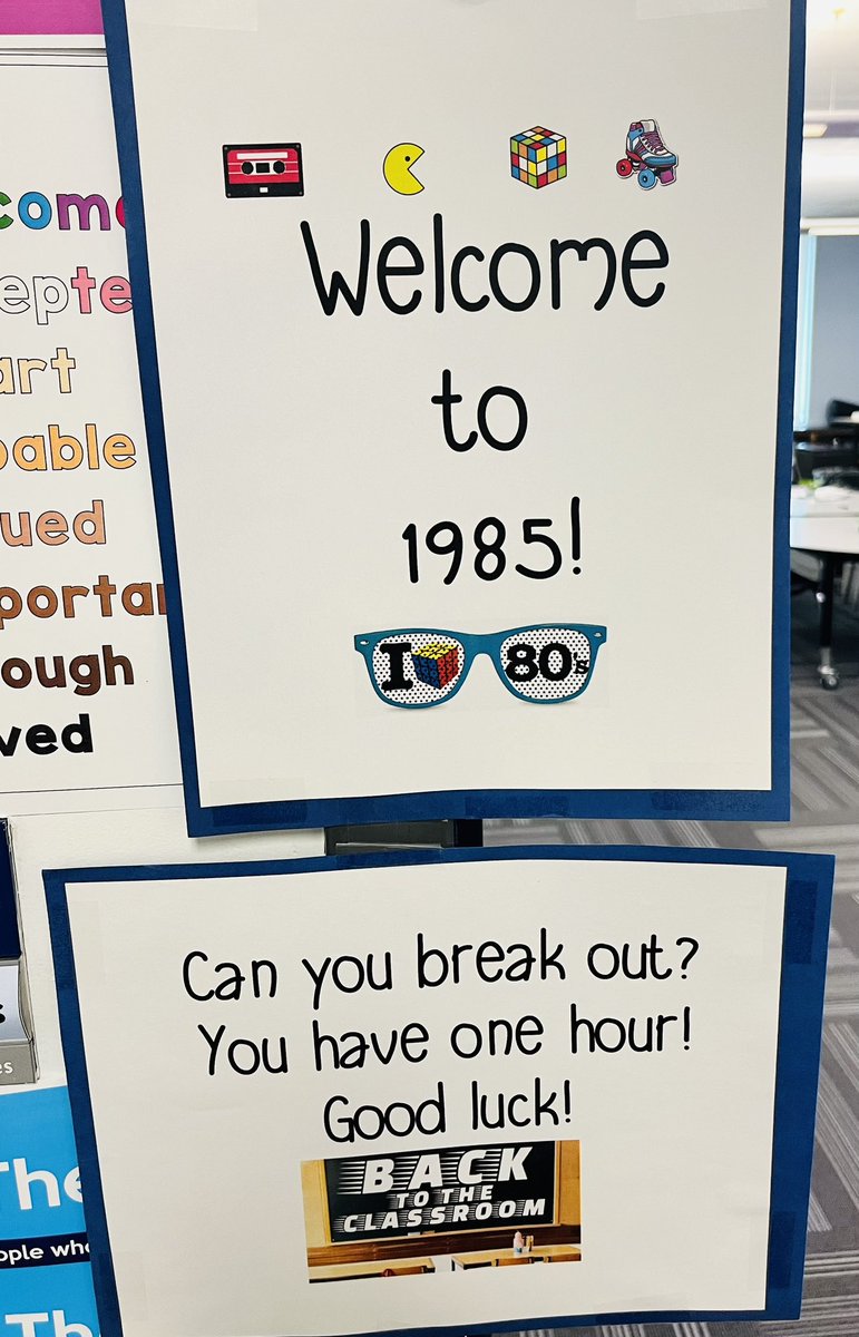 JGWilliams80's tweet photo. Kicking off the first day of groups in 1985! This year we will investigate changes over time and the impact that those changes have on our lives today and going forward. It’s a great day to have a great day!
@usd497 #GiftedEducation https://t.co/CkYplSmDYv
