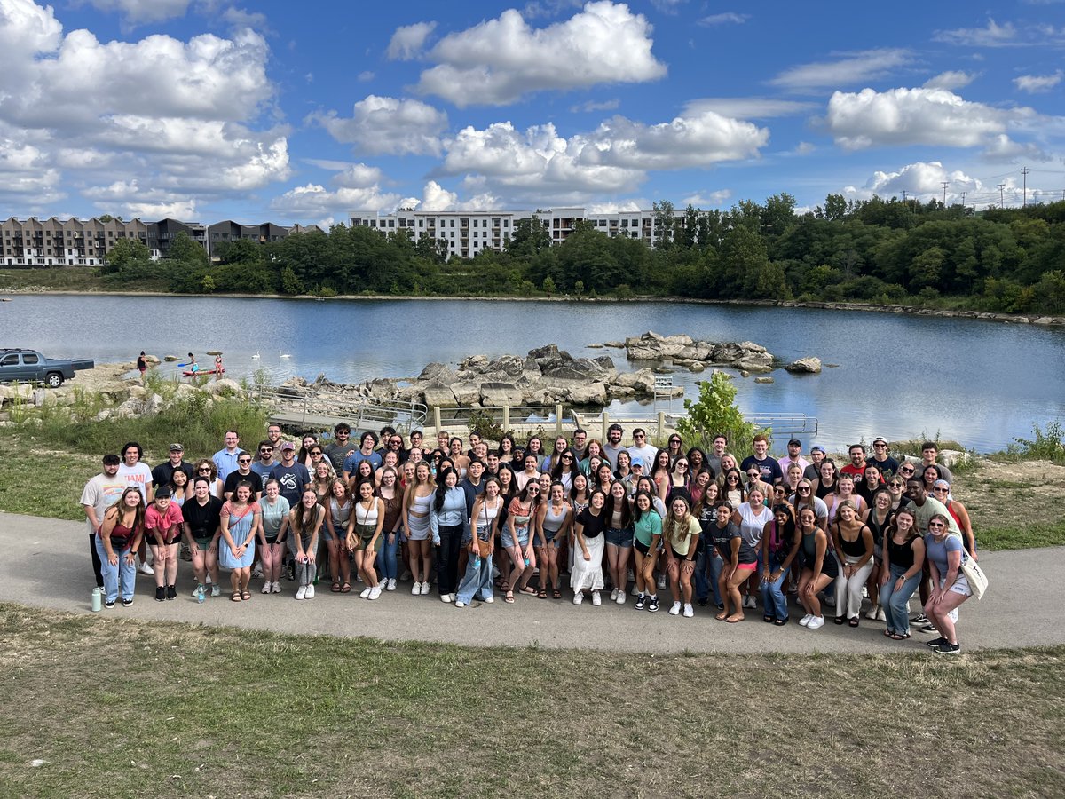 OSUOptometry's tweet image. The Big/Little Picnic at the Quarry Trails Metro Park  perfectly wrapped up Buckeye Launch Week for the #OSUopt Class of 2028! 

#optometrystudents #optometryschool 

Content Credit: Class of 2027 President Alexis Hancock
