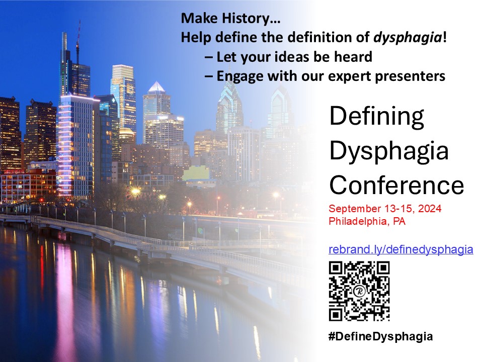 Martin Brodsky (@mbbrodskyphd) on Twitter photo The #DefineDysphagia conference is <1 month away: September 13-15. The hotel block closes 8/30. Make sure you register/reserve your room! Space is limited!
rebrand.ly/definedysphagia
<a href="/debsuiter/">Debra Suiter</a> <a href="/FDI_MDTP/">FDI2</a> <a href="/CleClinicHNI/">Cleveland Clinic Otolaryngology-Head/Neck Surgery</a> #ICUrehab #SLPeeps #MedEd The #DefineDysphagia conference is <1 month away: September 13-15. The hotel block closes 8/30. Make sure you register/reserve your room! Space is limited!
rebrand.ly/definedysphagia
<a href="/debsuiter/">Debra Suiter</a> <a href="/FDI_MDTP/">FDI2</a> <a href="/CleClinicHNI/">Cleveland Clinic Otolaryngology-Head/Neck Surgery</a> #ICUrehab #SLPeeps #MedEd