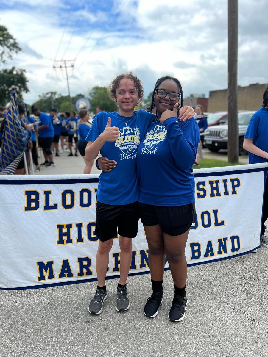 The Blazing Trojan Vanguard, D206’s competitive marching band,  spent their Sunday afternoon marching in the Steger “Back to School” parade. It was great to see the community out and in good spirits! <a href="/DrNavarre/">Supt. Lenell Navarre</a> <a href="/PrincipalKeene/">Glynis Keene</a> <a href="/DrJLAnderson/">Dr JLAnderson</a> <a href="/Bloomtwpbands/">Michael Bielecki</a>