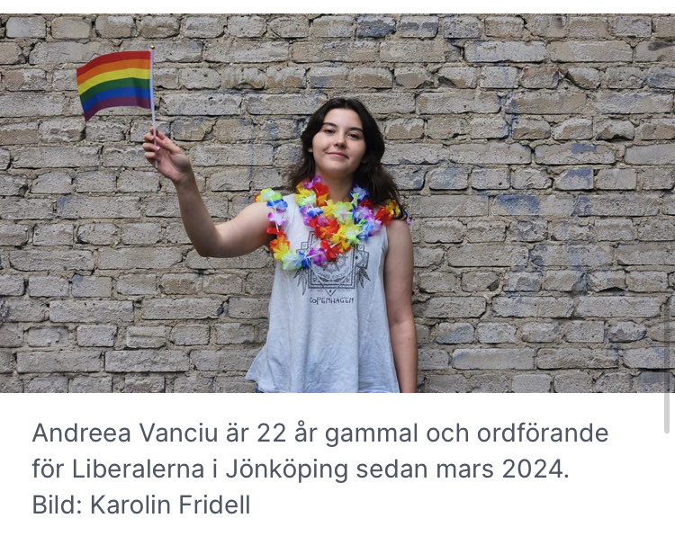 Idag har jag pratat med JP om varför Pride är så himla viktigt
jp.se/2024-08-19/sa-…