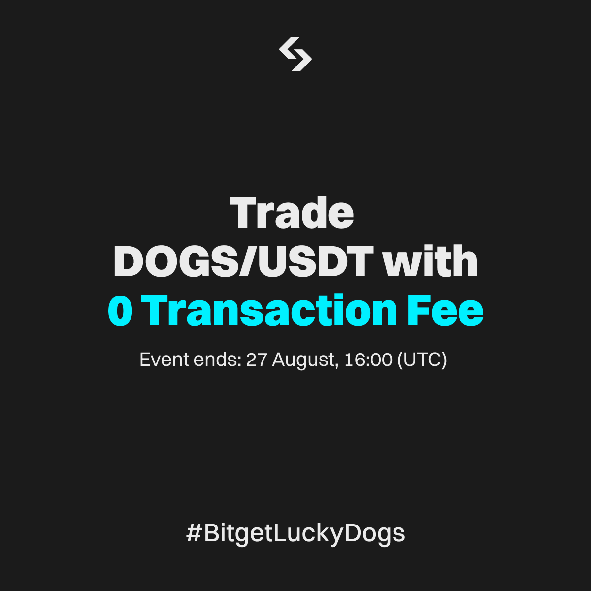 bitget's tweet photo. Grab your rewards with #Bitget x $DOGS Carnival!

🔥Deposit DOGS with 0 gas on #Bitget

🔥RT to win 16,600 TON

🔥Deposit DOGS to win 1 BTC Jackpot

🔥Enjoy DOGS/USDT 0 Trading Fee after listing

Click posters for more👇
https://t.co/xSGj0ojHYo

#BitgetLuckyDogs #DOGSlistBitget