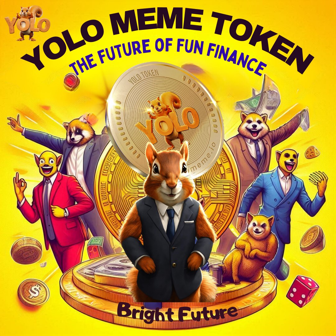 _YOLOmeme_io's tweet image. YOLO Meme Token: The Future of Fun Finance

Revolutionary Concept🌐🚀

Fun Approach: See how adding humor to finance makes investing enjoyable. 😄💸

Bright Future: Explore the promising future of YOLO Meme Token in the crypto space. 📈✨

#YOLOFuture #FunFinance #BrightFuture