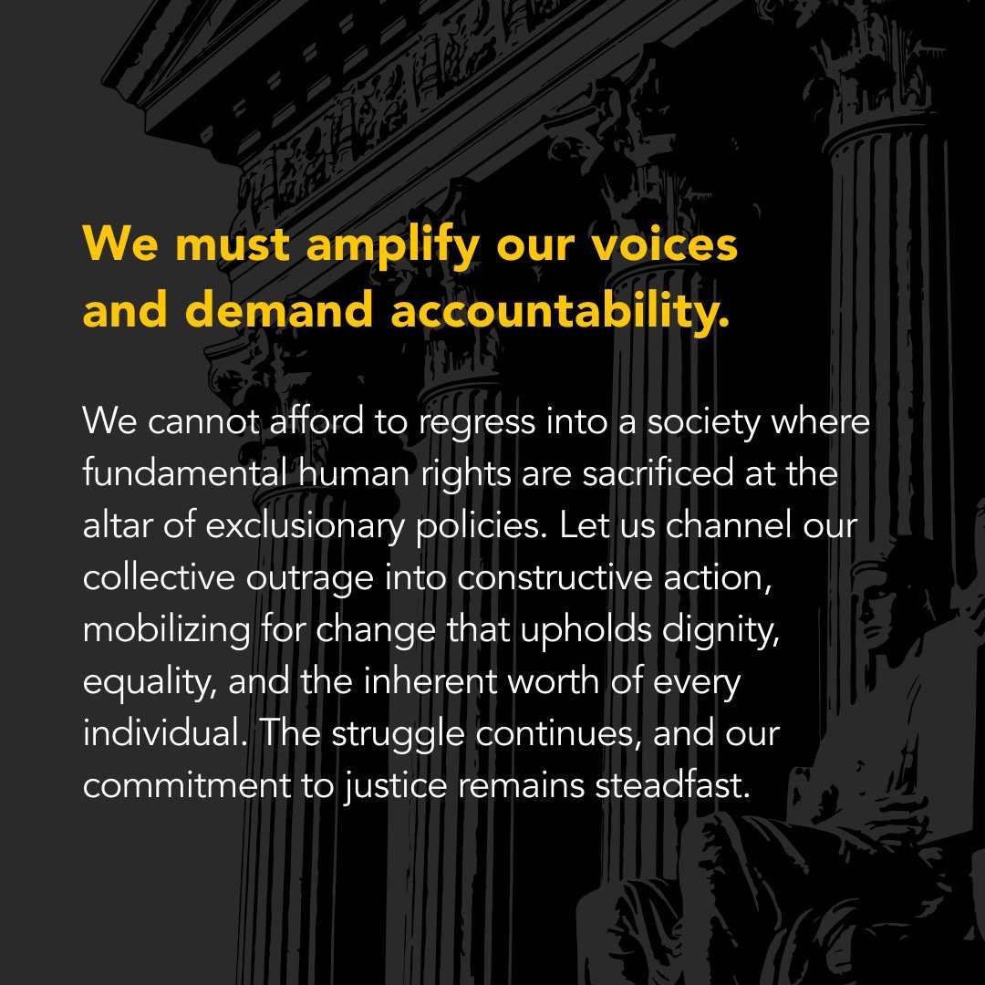 .<a href="/LACANetwork/">LA CAN</a> on the Supreme Court ruling to criminalize homelessness: "They have aligned with a legacy of systemic discrimination reminiscent of Jim Crow laws, Black Codes, Apartheid, and Sundown Towns."