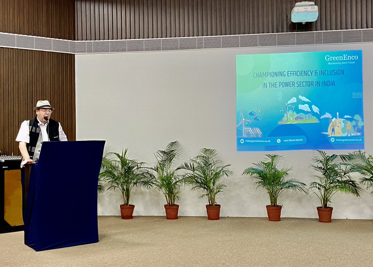 UKinKolkata's tweet photo. .@Andrew007Uk delivered the welcome address at today’s session organised by 🇬🇧 company, @greenenco working in the #renewableenergy sector which aims to create a cluster of climate focused stakeholders for building a linkage between young #climatechampions and industry leaders. https://t.co/nHxqsmgjCf