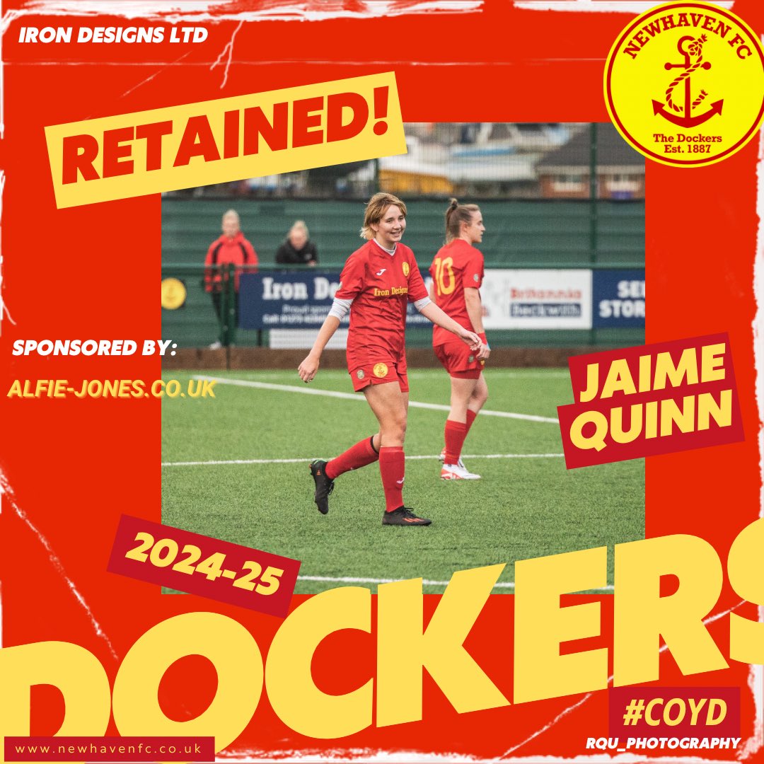 🔴🟡 RETAINED | Jaime Quinn

Our versatile attacker who can assist, score and loves beating defenders. 
She is technically gifted and it’s great to see Jaime sign on again!

#COYD | <a href="/Jaimequinnx/">Jamie Quinn</a>