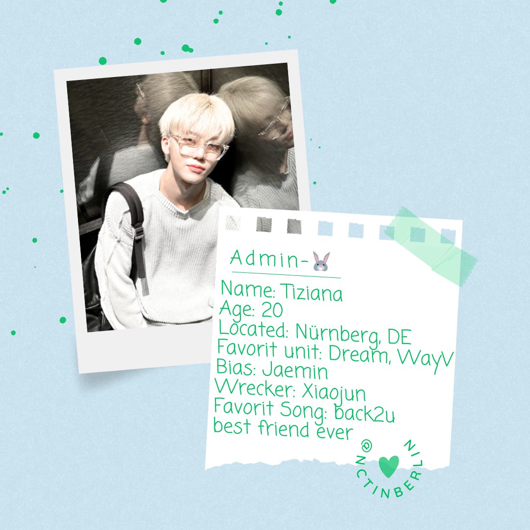 nctinberlin's tweet photo. Hey NCTzen!๐
Wo are we? A little introduction of our social media Team!
If you have any questions, always feel free to dm us or comment under our posts.๐
This are our Admins for both Instagram and/or Twitter.
Instagram: ๐ฆ ๐งธ ๐ฐ
Twitter/X: ๐ฆ ๐งธ ๐ฏ
#nctinberlin https://t.co/yvUzHXf66w
