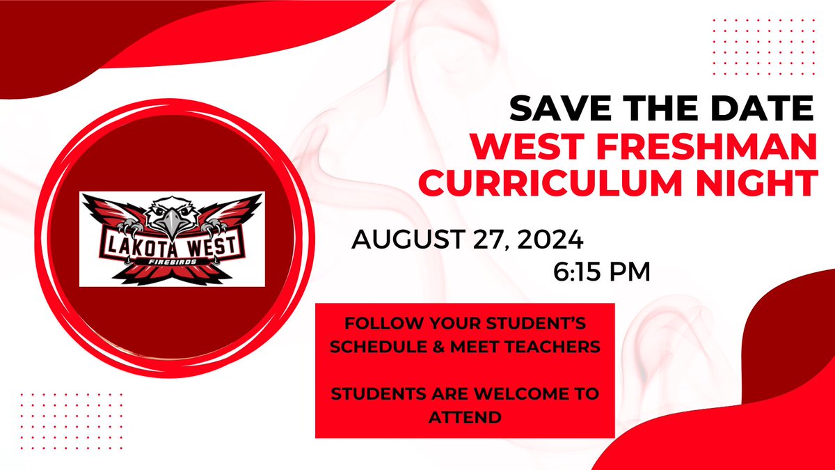 Hoping to see lots of families at Curriculum Night August 27!