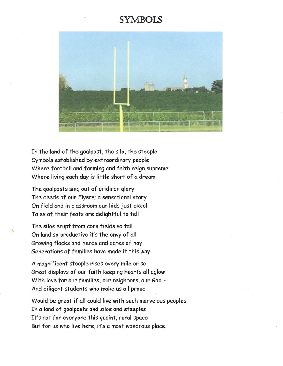 Football season is upon us. FB is a big deal in MAC country and it is a big, big deal here in Flyer Country. I tried to capture it all in a poem I posted on Facebook in 2018. This is the first posting on Twitter. Enjoy if you are so inclined.