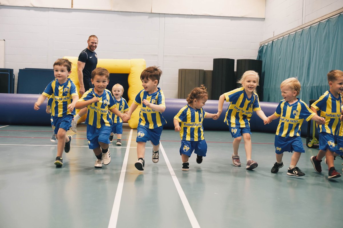 📍 THE FOOTBALL FUN FACTORY is coming to Chorley, Leyland and Buckshaw Village!

At the FFF we are on a mission to make football fun, for everyone.

I will be delivering programmes for boys and girls aged between 18 months-12 years old of all abilities.
 My aim as Head Coach of