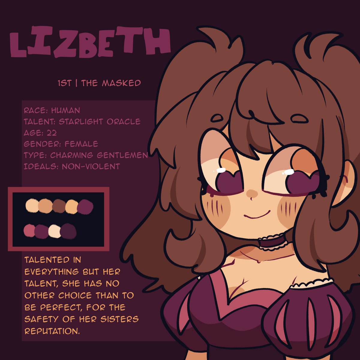 ✨・Day 9 &amp; 10 | Gingerbread Sisters | Grace &amp; Lizbeth!

SERIES: Gingerbread Hearts 

Also! SERIES WORDS: 

Talents: Abilities/ Everyone is born with them
Humans: Regular People
Feyla: Monster People
