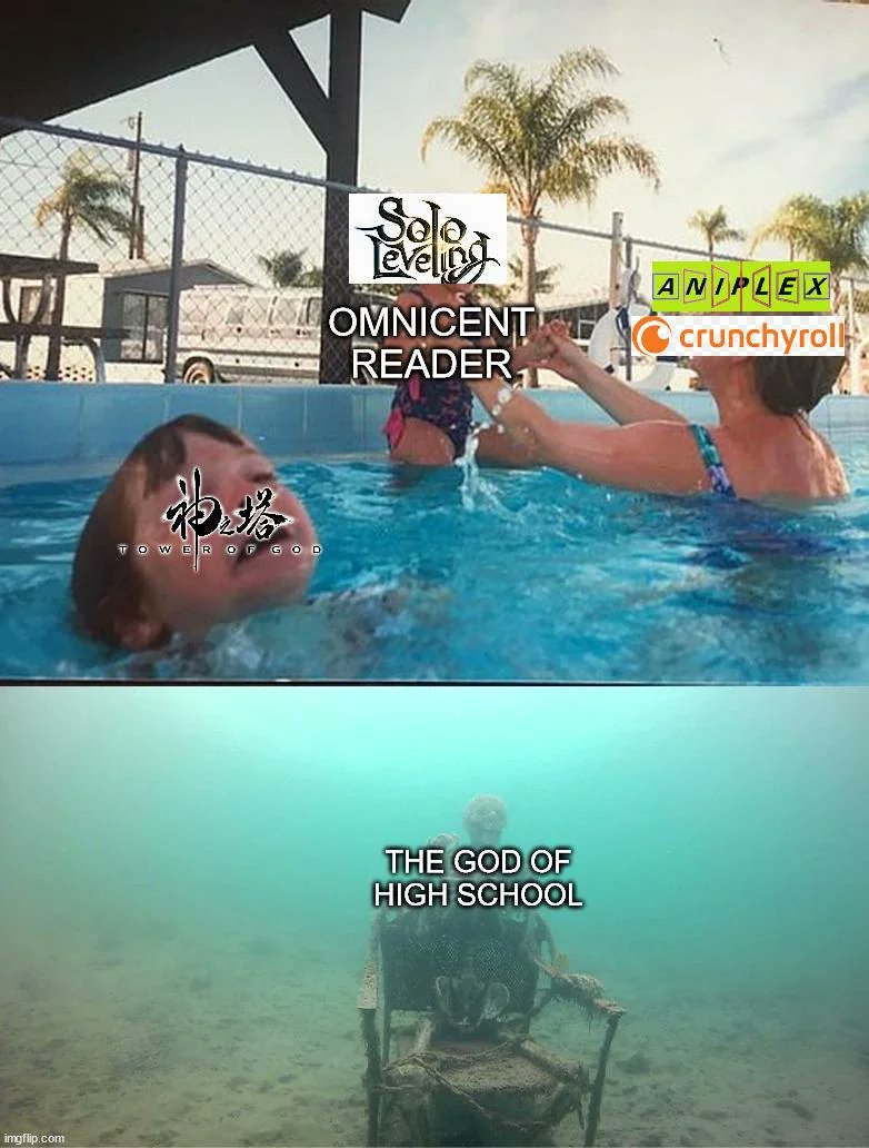 How it feels to be a manhwa fan Solo Leveling 🍸🥄🍝🍴 Omnicent Reader 🍰☕  Tower of God 🍔🍟 The God of High School 🦴