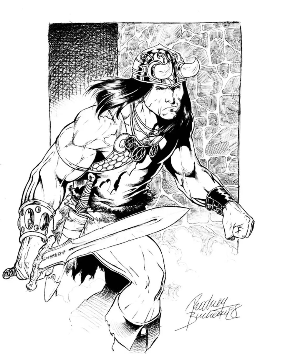 fabiaschi's tweet photo. Robert Buchemi's Conan looking to bring the world to heel on a Monday. https://t.co/Ny2E3pWInz