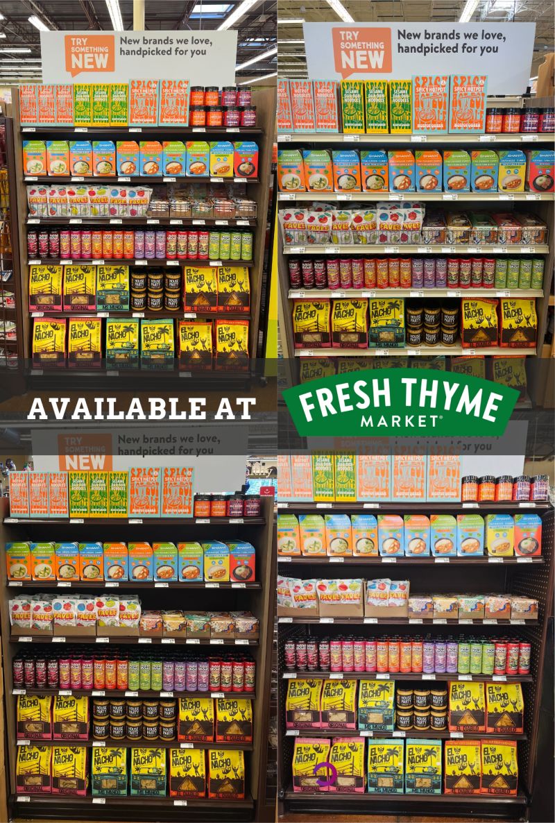 LarissaJRussell's tweet image. @podfoodsco has launched custom #innovation #endcaps across all @FreshThymeFM locations in the midwest