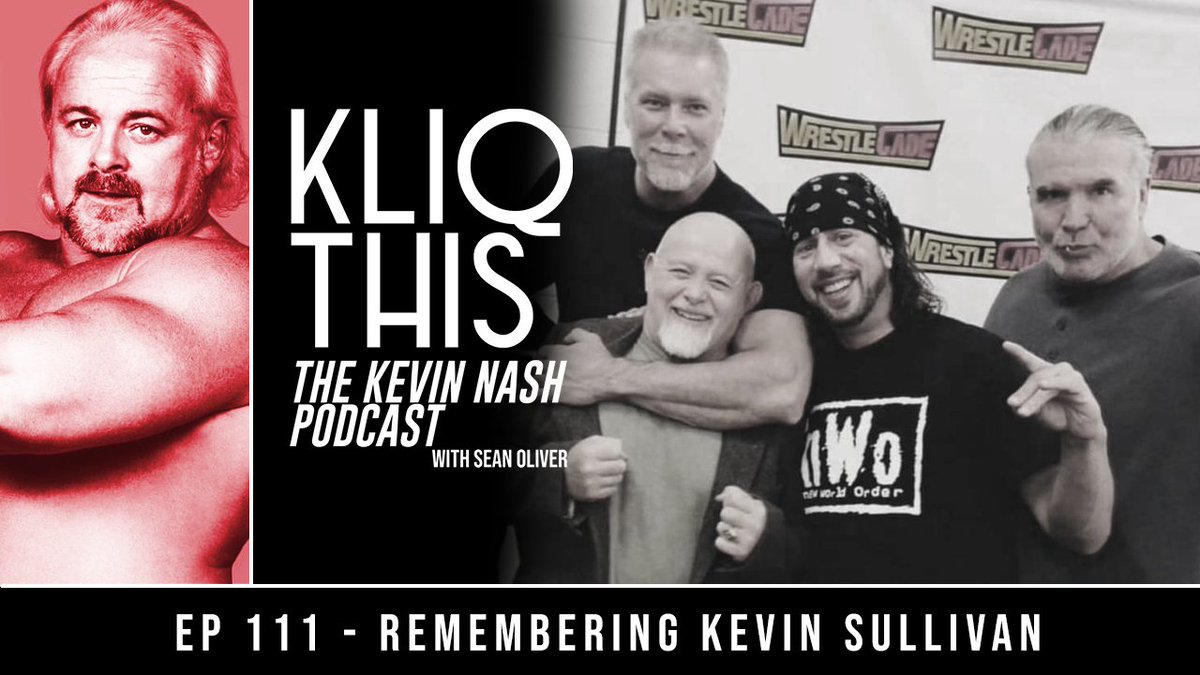 KliqThisPodcast's tweet image. NEW EPISODE 📢 Kevin Nash pays homage to one the smartest men to EVER tie up the boots and pick up a pencil in his mentor #KevinSullivan. Plus, he talks Randy Orton, Rhea Ripley and Odyssey Jones!

Catch #TakeTheMoney NOW!🤘