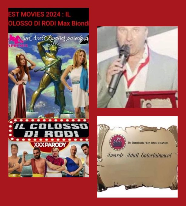 "🎥🎥🎥🎥🎥IL COLOSSO DI RODI XXX PARODY🎬🎬🎬🎬🎬 IN USCITA STREAMING A SETTEMBRE...E' IN CANDIDATURA COME 👑👑👑👑👑MIGLIOR