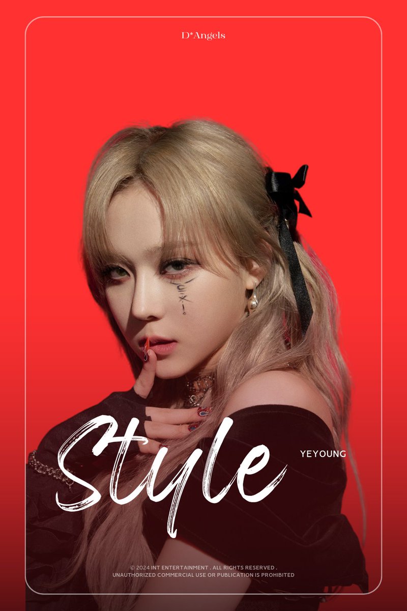 NOVAent_OFC's tweet photo. D*ANGELS (디*엔젤스)

𝟐𝐍𝐃 𝐌𝐈𝐍𝐈 𝐀𝐋𝐁𝐔𝐌『 STYLE 』

♡CONCEPT PHOTO RED ver.
#YEYOUNG #LUNA #HANA

#D_ANGELS 

𝐑𝐞𝐥𝐞𝐚𝐬𝐞 𝐨𝐧 
➠ 𝟐𝟎𝟐𝟒.𝟎𝟖.𝟐𝟓 𝐒𝐔𝐍𝐃𝐀𝐘 𝟏𝐏𝐌 (𝐊𝐒𝐓)

#D_ANGELS #디_엔젤스 #2NDMINIALBUM #STYLE https://t.co/5WAibA9eIl