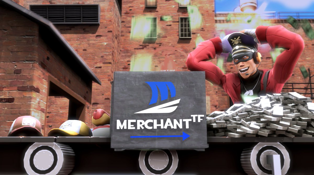 MerchantTF's tweet photo. Looking for a place to instantly sell your TF2 items for cash? Check out https://t.co/sS0ci9rg2Y! We are planning to launch by the end of August, join our Discord for updates.

SFM artwork by @OopsBoom24 https://t.co/XX7C8ADoGK